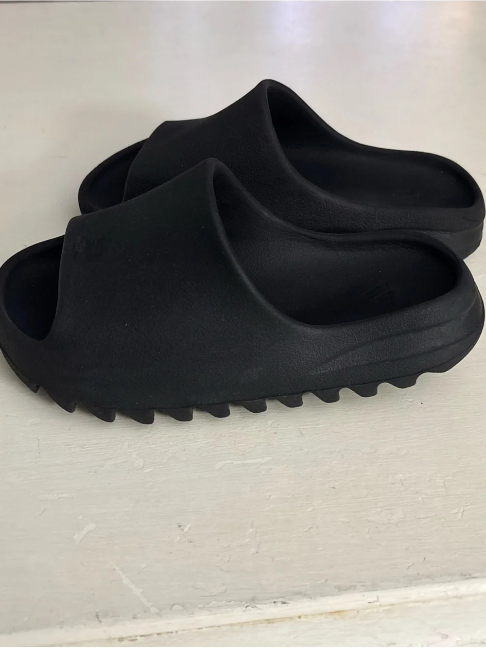 Kids Black Slide Sandals - Lightweight Comfort